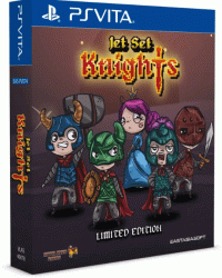 Jet Set Knights Playstation Vita US box art